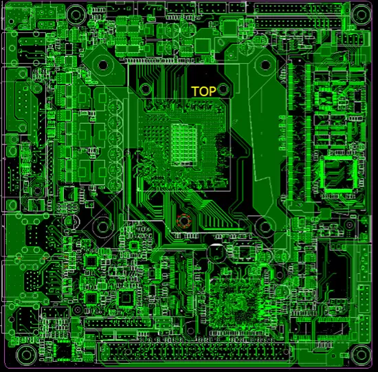 Intel H81 Mini-ITX Industrial Control Motherboard PCB